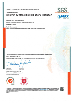 Certificate ISO 9001-2023 - English