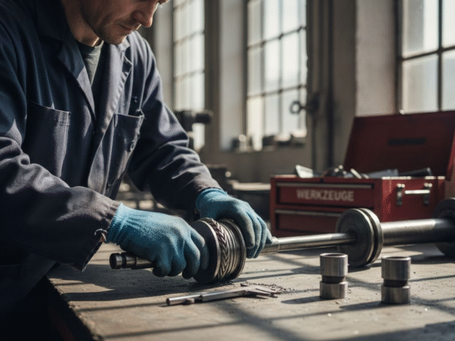 Workflow flexible Wellen einsetzen für präzise Bearbeitung