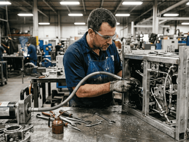 How flexible shafts improve access for precision finishing