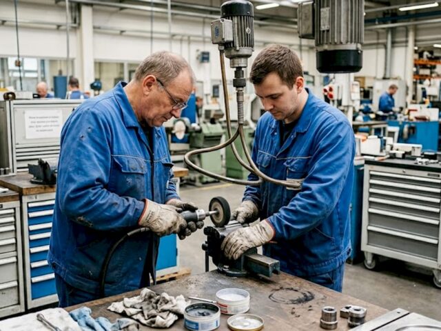 Flexwelle beim Polieren: Präzision und Effizienz in der Industrie