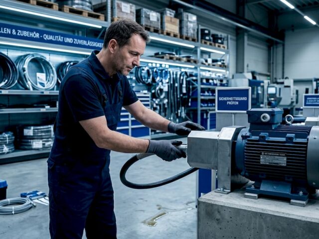 Arbeitssicherheit bei Flexwellen: Schutzmaßnahmen und Praxis