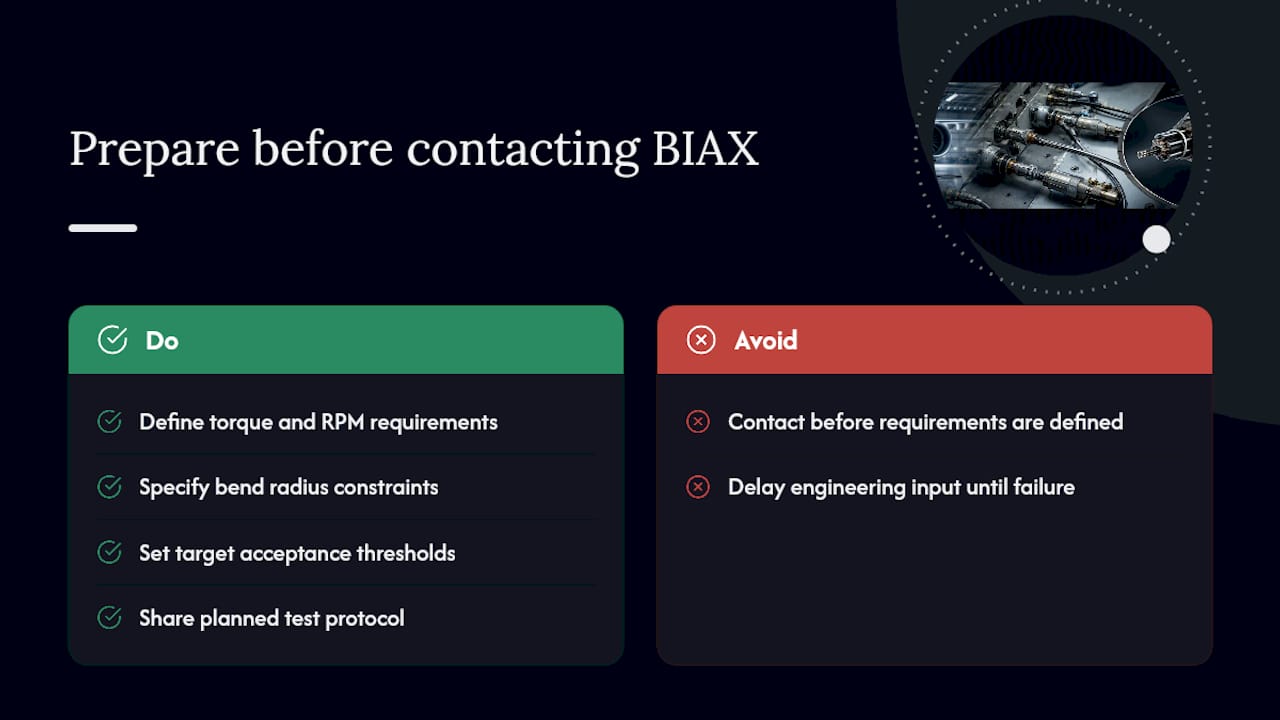 Getting Test-Assisted Qualification Support From BIAX — overview diagram