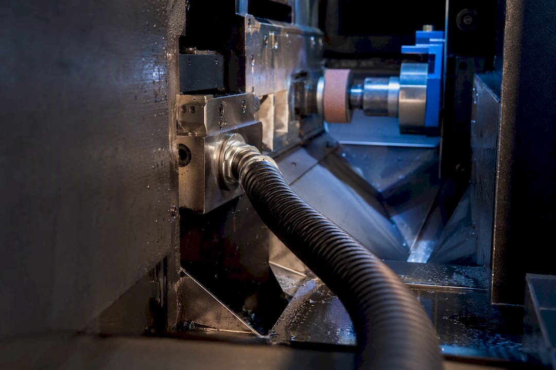 Flexible Welle mit dicht verschlossenen Anschlüssen