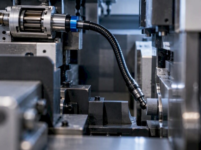 Druckluftmotor und Flexwelle: Auslegung für beengte Einbauräume